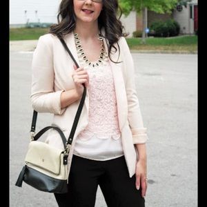 Kate Spade Purse Black and Cream Leather Purse